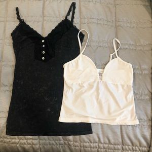 Black and white cami bundle